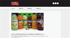 Desktop Screenshot of foodanddrinkexport.com
